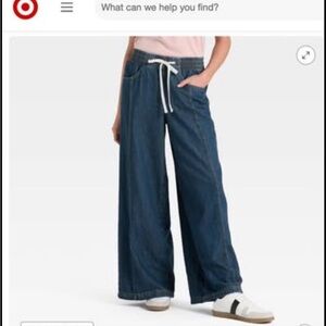 Universal Thread Striped Denim Pants